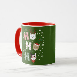 Taza Ho Ho Ho Ho Gats Feliz Navidad