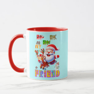 Taza Ho Ho Ho Mi Querido Amigo