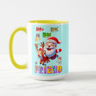 Taza Ho Ho Ho Mi Querido Amigo