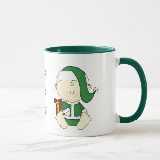 Taza ¡HO HO HO! Santa Bebé