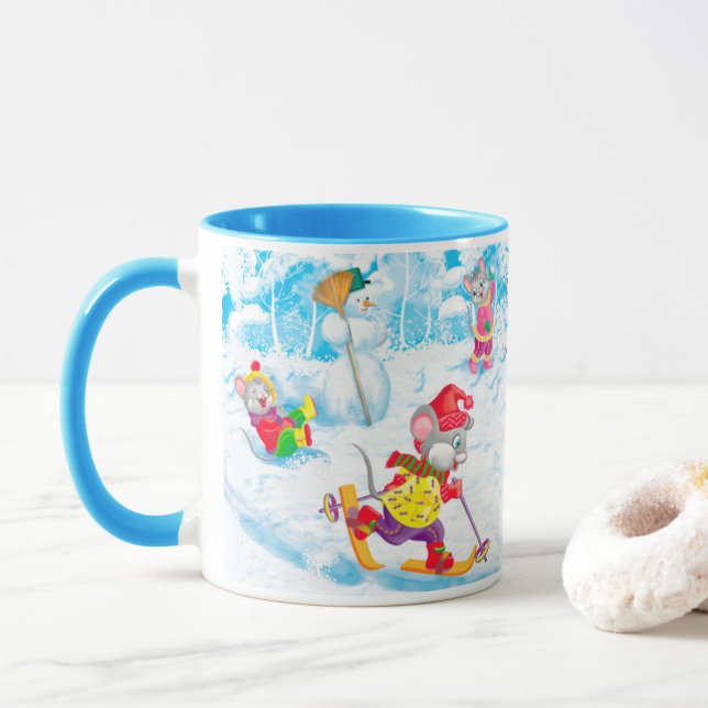 Taza hockey (Con donut)