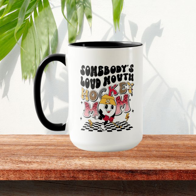 Taza hockey sobre hierba y boca divertida (Subido por el creador)