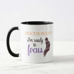 Taza Hocus Pocus Estoy Listo para Enfocar