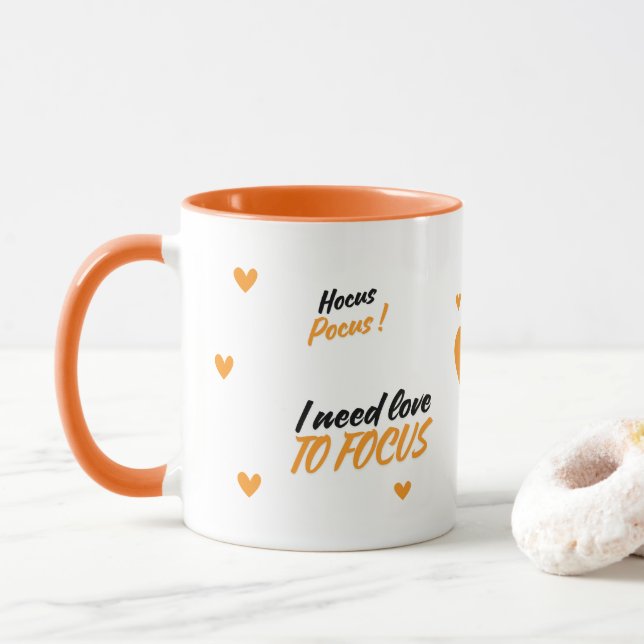 Taza Hocus Pocus I need love (Con donut)