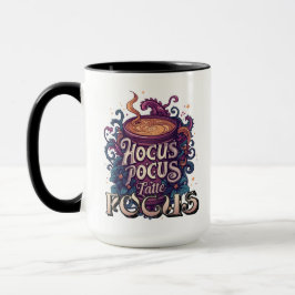 Taza Hocus Pocus Latte Focus Personalizado Café Bruja