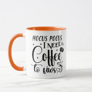Taza Hocus Pocus Modern Funny Coffee Halloween