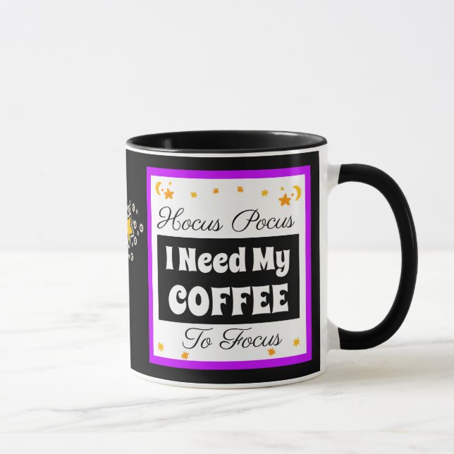 Taza Hocus Pocus Necesito que mi café se centre (Derecha)