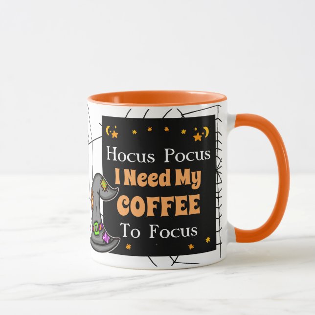 Taza Hocus Pocus Necesito que mi café se centre (Derecha)