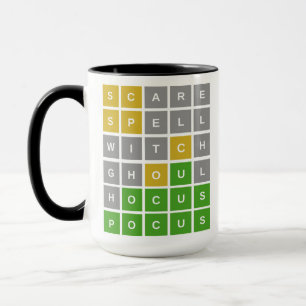 Taza Hocus Pocus WORDLE Mug