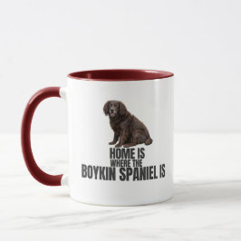 Taza Hogar Es Donde Está el Boykin Spaniel Café