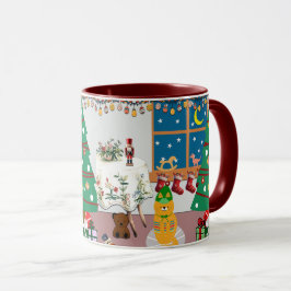 Taza Hogar para el Ilustracion de vacaciones