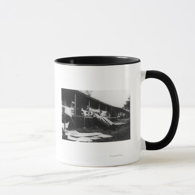 Taza Hogares japoneses en Hawái, fotografía (Derecha)