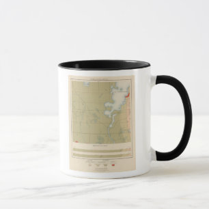 Taza Hoja detallada de geología VI