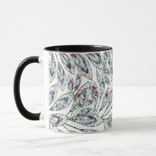 Taza hojas.