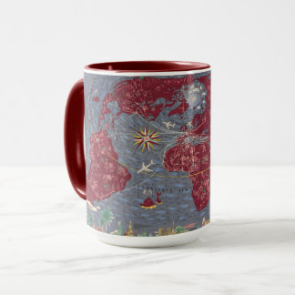 Taza Hojas 1-8: Air France