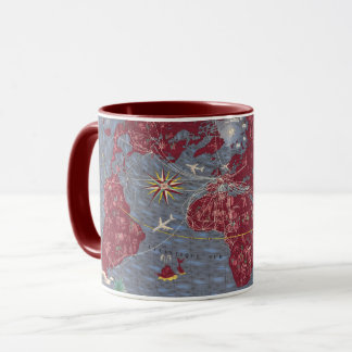 Taza Hojas 1-8: Air France