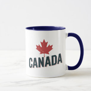 Taza Hojas de arce de Canadá