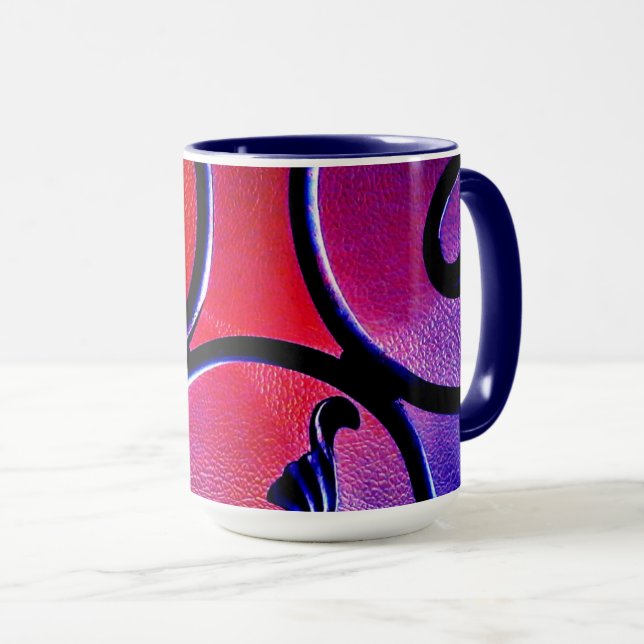 Taza Hojas de arco iris (Anverso derecho)
