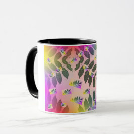 TAZA HOJAS DE RAINBOW