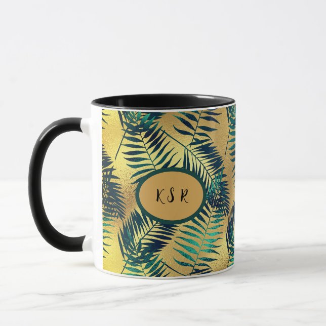 Taza Hojas exóticas (Izquierda)