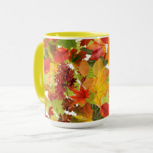 Taza Hojas otoñales
