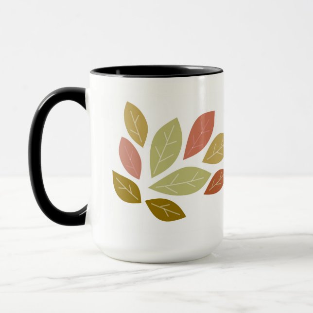 Taza Hojas otoñales resplandecientes (Izquierda)