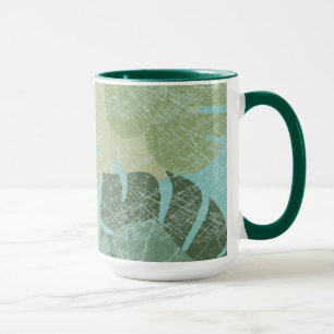Taza Hojas tropicales con colada