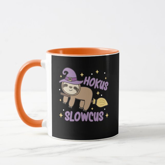 Taza Hokus Slowcus - Fault Witch Halloween Costume Mug (Izquierda)