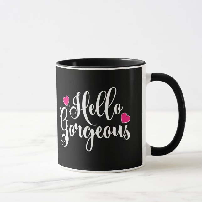Taza Hola Gorgeous (Derecha)