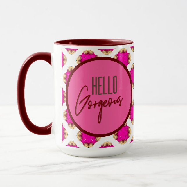 Taza Hola Gorgeous Mug (Izquierda)
