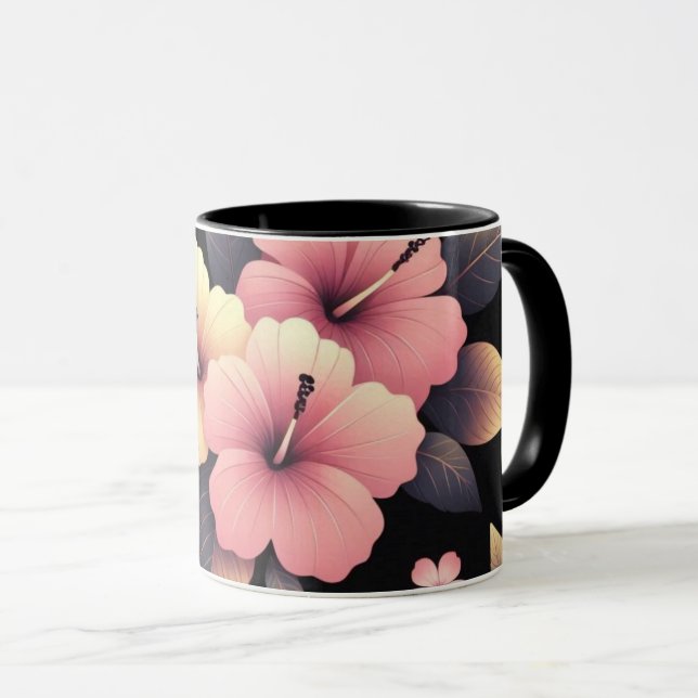 Taza Hola Hibiscus (Anverso derecho)