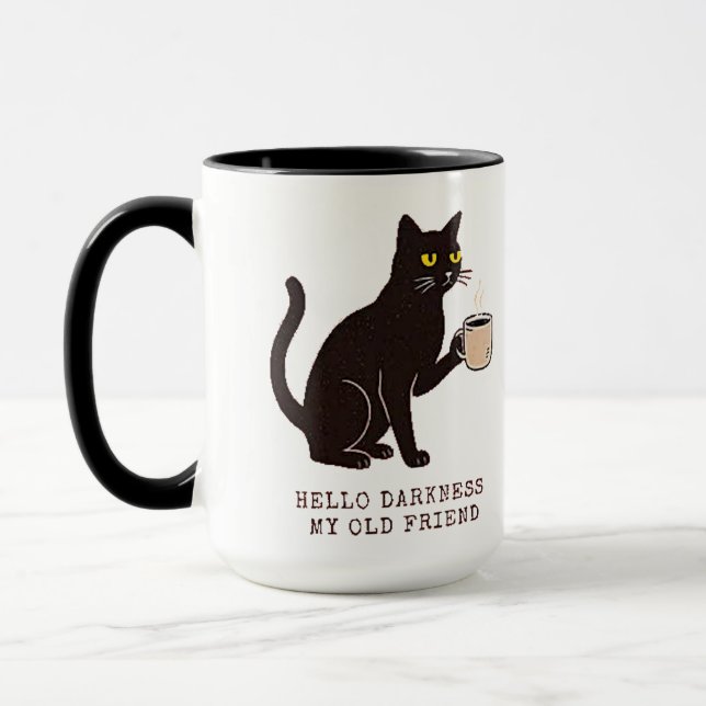 Taza Hola oscuridad (Izquierda)