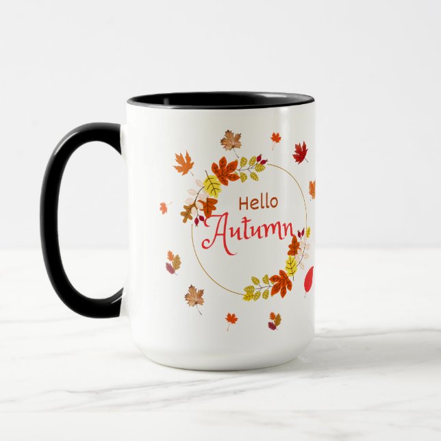 Taza Hola otoño (Izquierda)