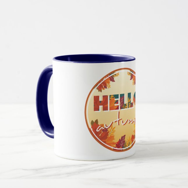 Taza Hola otoño (Anverso izquierdo)