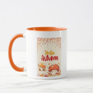 Taza Hola otoño