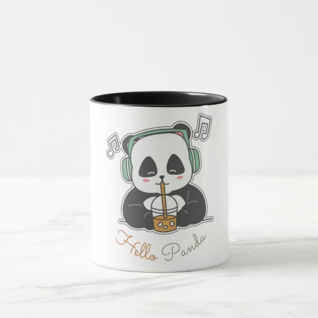 Taza Hola panda (Centro)