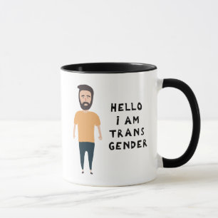 Taza Hola Soy Transgénero