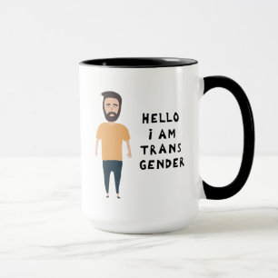 Taza Hola Soy Transgénero