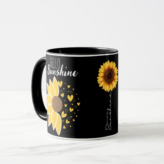 Taza Hola Sunshine, Eres Mi Sunshine, Mug (Anverso izquierdo)
