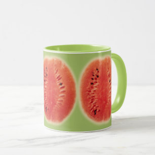 Taza Hola Verano - Diseño de Sandía Fresca y Deliciosa