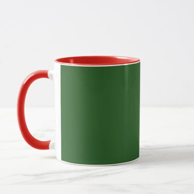 Taza Holiday Green with Red Trim (Izquierda)