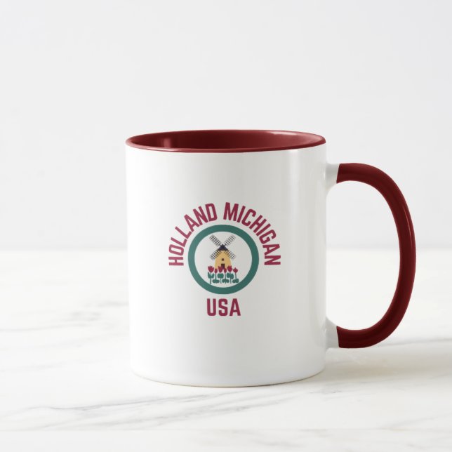 Taza Holland Michigan Coffee Mug (Derecha)