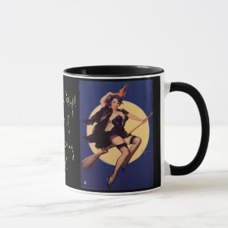 Taza Holloween Pin-Up Circa 1920
