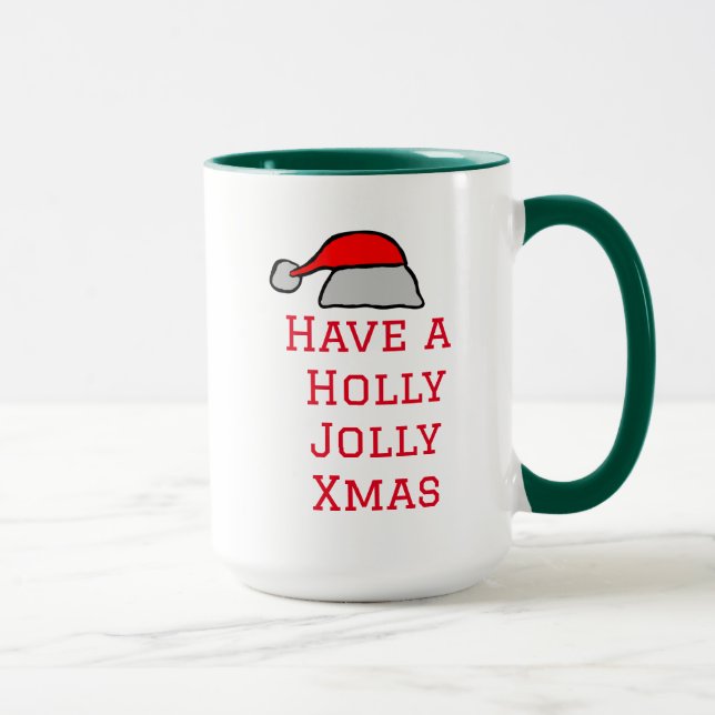 Taza Holly Jolly Xmas (Derecha)