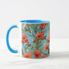 Taza Hollyhock Coffee Mug