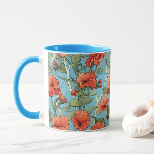 Taza Hollyhock Coffee Mug (Con donut)
