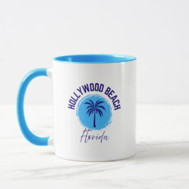 Taza Hollywood Beach Florida Coffee Mug