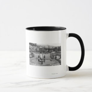 Taza Hollywood, CA Bernheimer hogar en el Jardín Japoné
