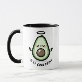 Taza Holy Guacamole Cute Avocado – Funny Pun 