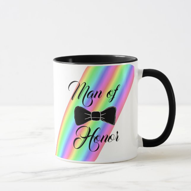 Taza Hombre de honor: Black Bow Tie Coffee Mug (Derecha)